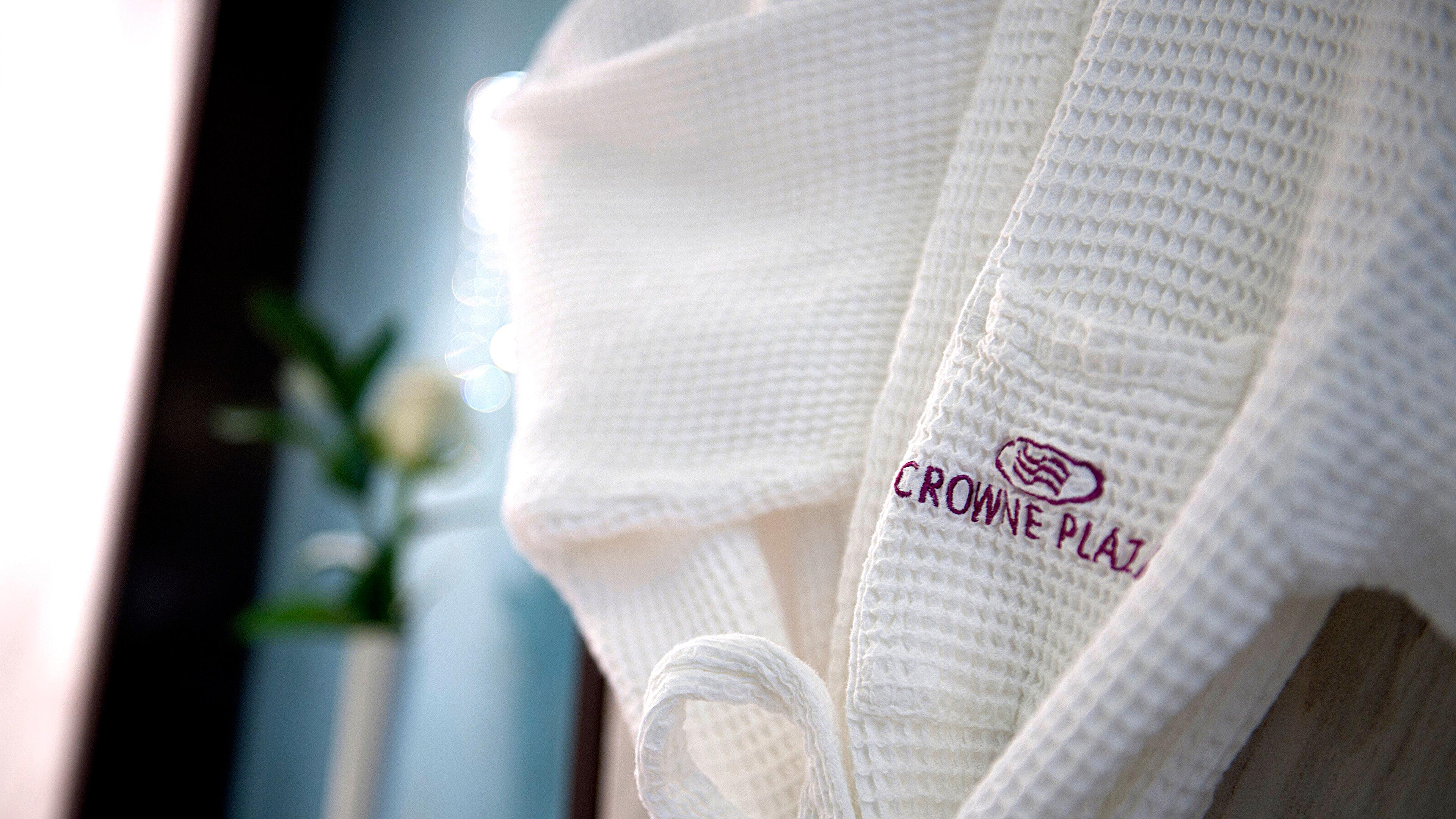 Crowne Plaza Dubai Deira By Ihg Hotel Екстериор снимка A bathrobe
